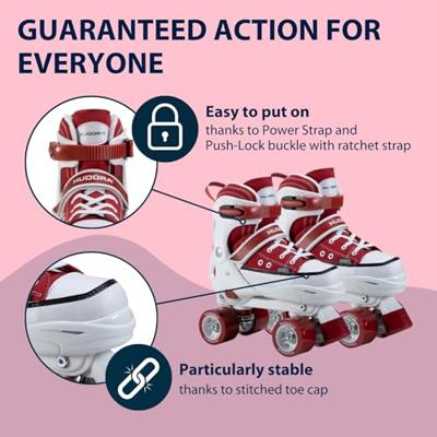Hudora rolschaatsen sneaker amber, maat 36-39