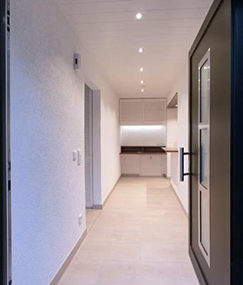 Deko Light 565362 Acrux 68 LED-inbouwlamp Energielabel: F (A - G) LED vast ingebouwd 7 W Verkeerswit (RAL 9016)