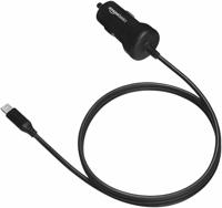 Amazon Basics Autolader met Lightning-connector, rechte kabel, 5 V, 2,4 A, 0,91 m, zwart - thumbnail