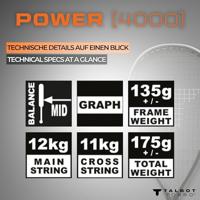 Badmintonracket Talbot-Torro - thumbnail