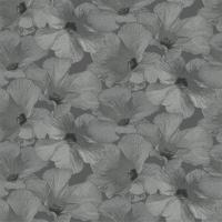 Dutch Wallcoverings Behang Annuell Hibiscus Grijs 11003 - thumbnail