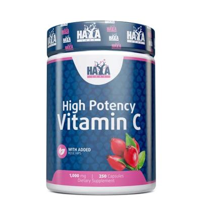 Vitamin C With 1000mg Rose Hips Haya Labs 250caps
