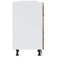 Keuken onderkast Porto bewerkt hout gerookt eikenkleurig - thumbnail