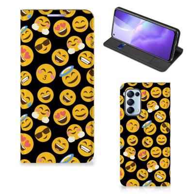 OPPO Find X3 Lite | Hoesje met Magneet | Emoji OPPO Find X3 Lite | Hoesje met Magneet | Emoji