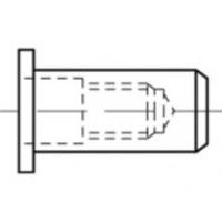 TOOLCRAFT TO-5455269 Popmoer M5 500 stuk(s) - thumbnail