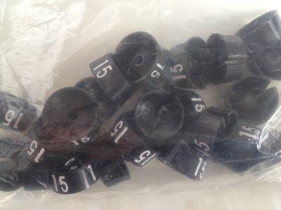 MB zwart/wit 15 voor op kledinghanger