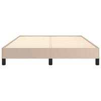 Bedframe kunstleer cappuccinokleurig 140x190 cm - thumbnail