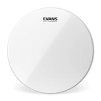 Evans TT13MXW MX White Marching Tenor Drumvel, 13 inch - thumbnail