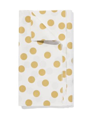 HEMA Tafelkleed Gouden Stip 1 Stuk bij Jumbo