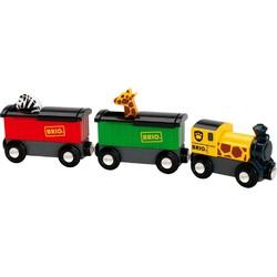 BRIO World Trein met safari dieren
