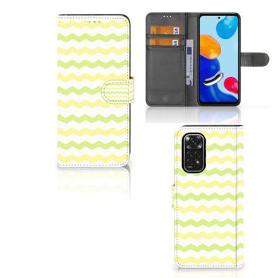 Xiaomi Redmi Note 11/11S | Telefoon Hoesje | Waves Yellow Xiaomi Redmi Note 11/11S | Telefoon Hoesje | Waves Yellow
