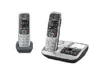 Gigaset E560A Duo Telefoons Zilver/Grijs - thumbnail
