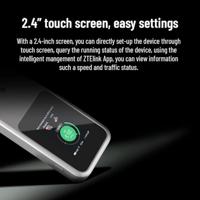 ZTE MU5120 MiFi router 3800 MBit/s MIMO Grijs - thumbnail