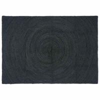 Vloerkleed Donkergrijs 120 x 170 cm Jute - thumbnail