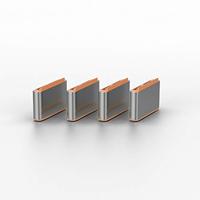 LINDY Sleutel voor USB-C-poort Lindy - Schloss für USB-C-Port - orange Set van 4 stuks Oranje Sleutelslot Incl. 1 sleutel 40428 - thumbnail