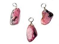 Edelsteen Hanger Rhodoniet