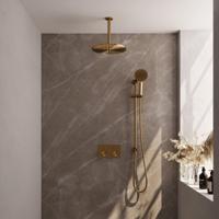 Gold Edition thermostatische inbouw regendouche met drukknoppen SET 72 - thumbnail