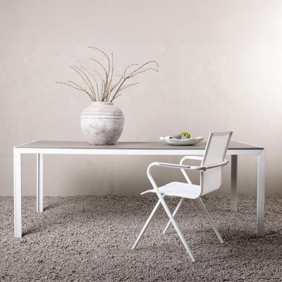 Nohr Tuintafel 'Erikka' 205 x 90cm, kleur Grijs