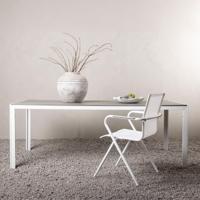 Nohr Tuintafel 'Erikka' 205 x 90cm, kleur Grijs - thumbnail