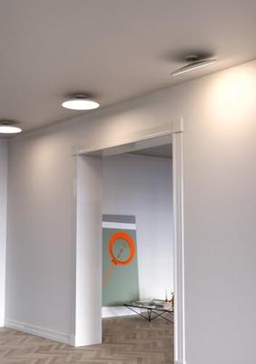 Plafondlamp wit led Nordlux &apos;Kaito 2 pro&apos; plafondlamp wit 24W 1600Lm 2700K