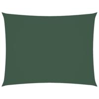 VidaXL Schaduwdoek rechthoekig 3x6 m oxford stof donkergroen - thumbnail