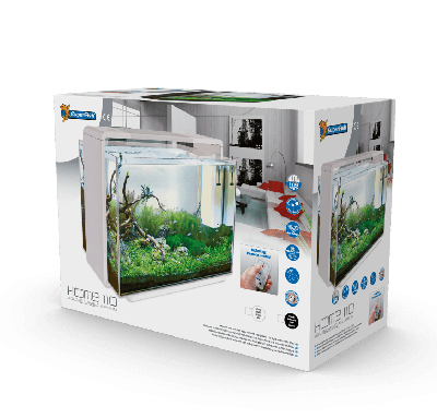 Superfish Home 110 Aquarium Zwart - - Los Aquarium Superfish Home 110 Aquarium Zwart - - Los Aquarium