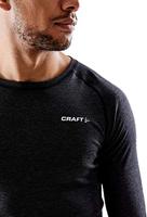 Craft 1909711 Core Wool Merino Set Men - Black Melange - XL - thumbnail