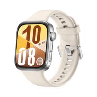 HUAWEI WATCH FIT 4 Smartwatch voor mannen vrouwen, ultra slank, iOS & Android, tot 10 dagen batterijduur, Bluetooth-oproep, GPS Running Smartwatch, Aluminium Case, AMOLED Display, Fitness Tracker, Wit - thumbnail
