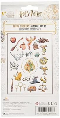 Harry Potter Puffy Sticker Hogwarts Essentials