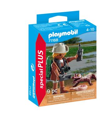 Playmobil 71168 Special Plus Onderzoeker met Kaaiman