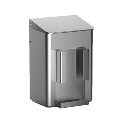 Mediqo-line MediQo-line hygiënebak 6 liter + zakjeshouder MQWB6HBHE - RVS