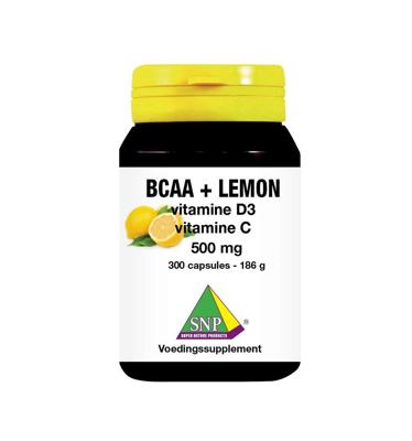 BCAA lemon vitamine D3 vitamine C 500mg 300 Capsules
