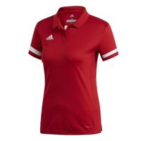 Adidas T19 Polo Dames Rood - thumbnail