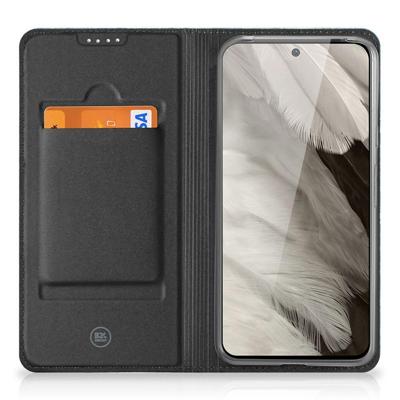 Google Pixel 8 Book | Wallet Case | Wood Blue