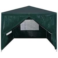 VidaXL Partytent 3x3 m groen - thumbnail