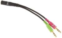DeLOCK Headset Adapter splitterkabel - thumbnail