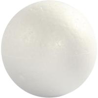 Creativ Company Ballen, d 8 cm, wit, 5 stuk/ 1 doos - thumbnail