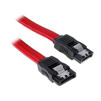 BitFenix SATA III kabel 30 cm rood/zwart - thumbnail