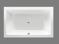 Ligbad Xenz Society Ebony 190x120x50 cm Mat Zwart - thumbnail