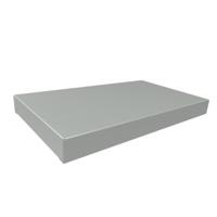 Hammond Electronics 1441-15 Universele behuizing 254 x 152 x 25 Staal Grijs 1 stuk(s) - thumbnail