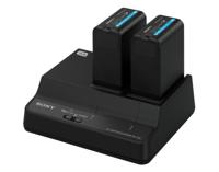 Sony BC-U2A Oplader voor digitale camera met voeding, DC – acculader (digitale camera-batterij, voeding, DC, lithium-ion (Li-Ion), BP-U90, BP-U60/60T, BP-U30, zwart, 100-240 V) - thumbnail