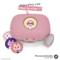 Lunchbox - MONBENTO - Luchtdichte snackbox - MB Gram Rose Blush - thumbnail