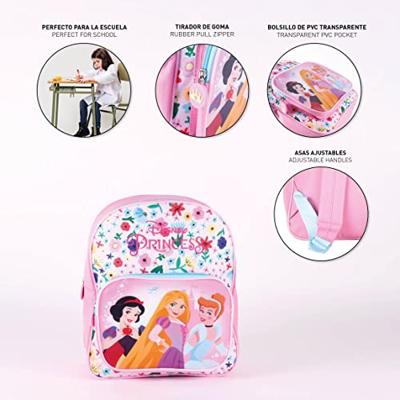 Disney princess schooltas 30x25x12 cm