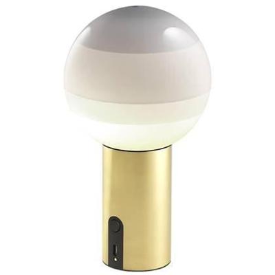 Marset Dipping Light Portable Tafellamp - Wit - Messing