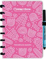 Correctbook Endless Agenda A5, uitwisbaar / herbruikbaar, Blossom Pink (roze) - thumbnail