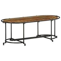 Salontafel 110x55x40 cm massief gerecycled hout - thumbnail