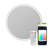 Badkamerspiegel met LED-verlichting KSIX Oasis E 36 W 1000 Lm - thumbnail