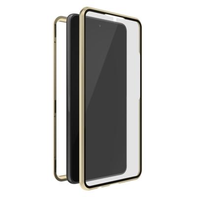 White Diamonds 360° Glass Cover for Samsung Galaxy S21 (5G) Gold
