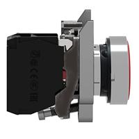 Schneider Electric XB4BA42 Harmony XB4BA42 Druktoets Bedieningsknop vlak 1 knop Rood Druk-ontgrendeling 1 stuk(s) - thumbnail