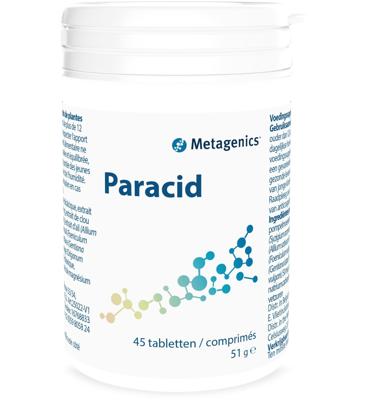 Paracid Tabl 45 Metagenics